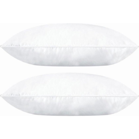 Hotel Collectie - Classic Percal Hoofdkussen Set van 2 - 60x70 - Anti-allergie