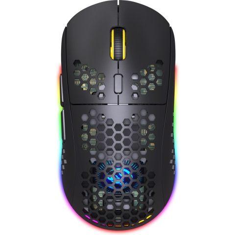 HXSJ T90 2.4G Draadloze Gaming Muis - Bluetooth - Computermuizen - Ultra licht - RGB Verlichting - Z
