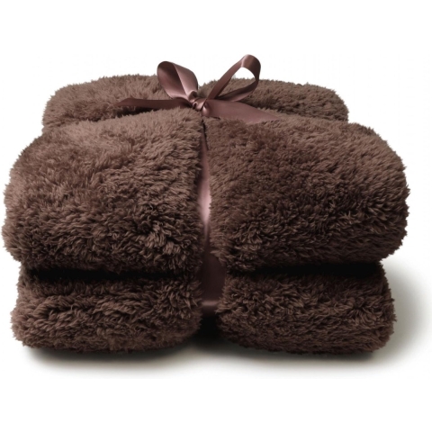 Unique Living | Teddy plaid 150x200cm taupe