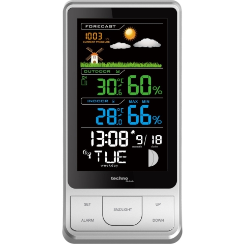 Digitale weerstation met thermometer en hygrometer - Technoline WS 6441