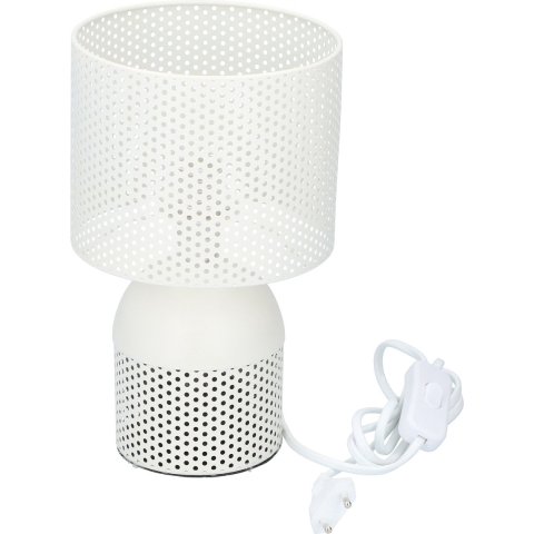 Grundig Tafellamp - Stekker - Aan/Uit Schakeling - 15 CM - Wit