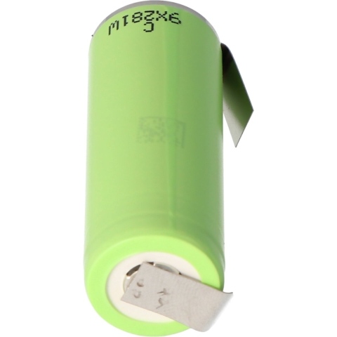 Panasonic NCR18500A 2040mAh 3.6V - 3.7V (soldeerstaart U)