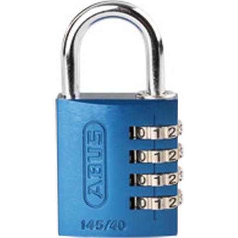 ABUS ABVS48807 Hangslot 41.5 mm Blauw Cijferslot