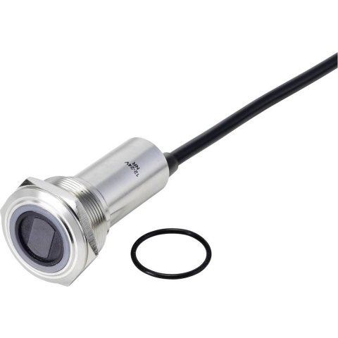 TRU COMPONENTS TC-10091088 ONPOW91-25E10BYSSNR12-24VDC Contactloze schakelaar 12 V, 24 V 300 mA 1x uit/(aan) Moment Rood 1 stuk(s)