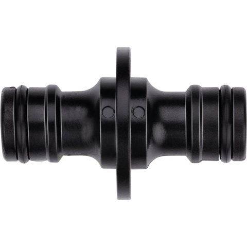 BLACK+DECKER Tussenstuk Tuinslang -⌀ 3.2 x 5.2 CM - Verbind 2 Slangen - Zwart