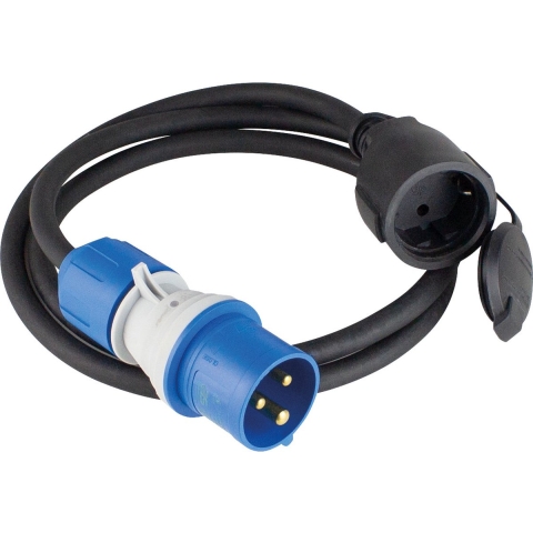 AS Schwabe 61408 CEE-adapterkabel 16 A 3-polig 230 V 1 stuk(s)