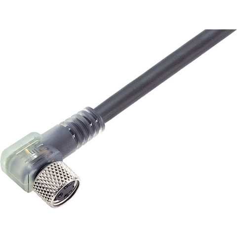 binder 79-3404-52-03 Sensor/actuator connector, geassembleerd M8 Aantal polen (sensoren): 4 Bus, haaks 2.00 m 1 stuk(s)