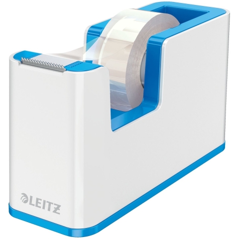 Leitz Plakbanddispenser WOW 5364 Wit, Blauw Rolbreedte (max.): 19 mm Rollengte (max.) 33 m