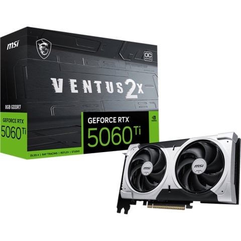 MSI Nvidia GeForce RTX 5060 Ti GeForce RTX 5060 Ti 8 GB GDDR7-RAM