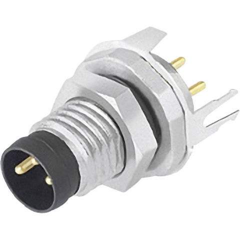 binder 09 3423 81 06 Sensor/actuator inbouwconnector M8 Aantal polen (sensoren): 6 Stekker, inbouw 1 stuk(s)