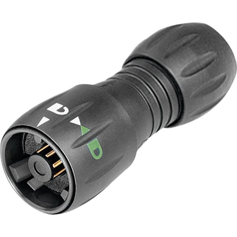 binder 99-0771-002-08 Ronde connector Stekker, recht Totaal aantal polen: 8 Serie (ronde connectoren): NCC 1 stuk(s)