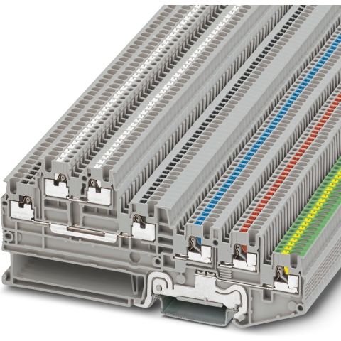 Phoenix Contact 3244471 Initiator- en actuatorklem Push-In-klem Grijs 50 stuk(s)