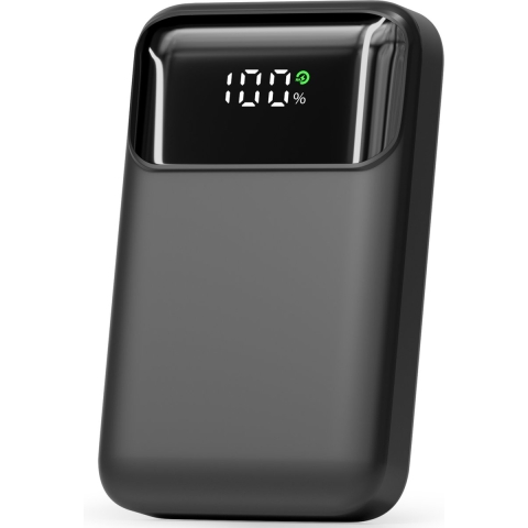 Strex Powerbank - 12.000 mAh - 22.5W Snellader - USB-A/USB-C - LED Indicatie - Universele Powerbank geschikt voor o.a. iOS/Android