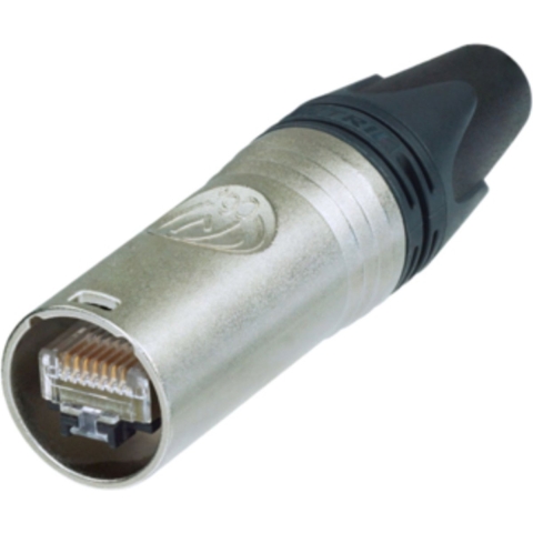 Neutrik etherCon connector NE8MX6-T Stekker, recht Aantal polen (sensoren) 8P8C Zilver 1 stuk(s)