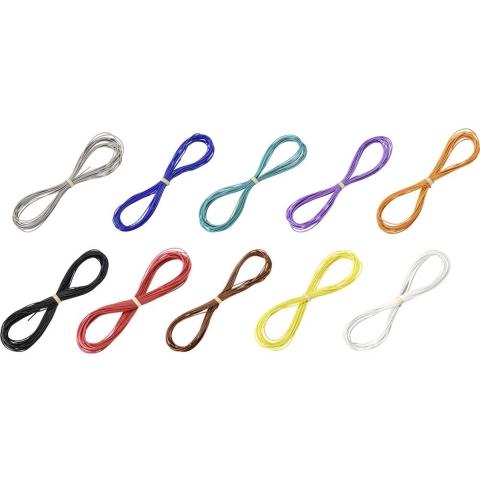 TRU COMPONENTS TC-9475604 Signaalkabel 7 x 0.2 mm² Meerkleurig 1 set(s)