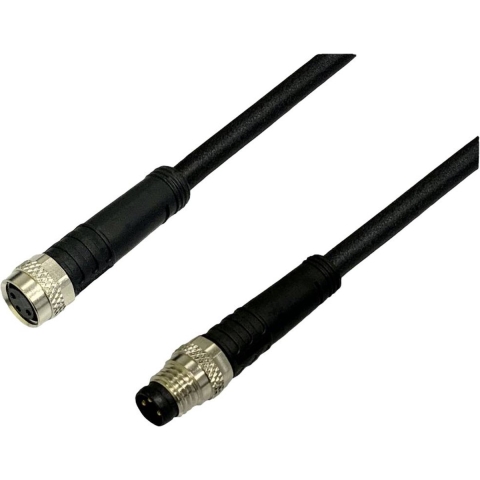 BKL Electronic 2700008 Sensor/actuator aansluitkabel M8 Aantal polen (sensoren): 4.5 Koppeling, recht 10 m 1 stuk(s)