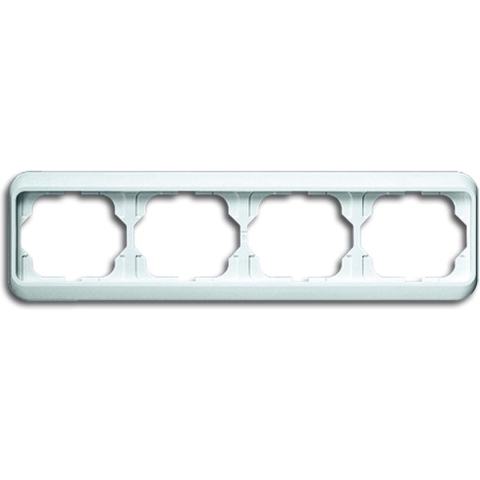 Busch-Jaeger 2CKA001754A2908 Frame Frame 4-voudig Wit, Verkeerswit 1 stuk(s)