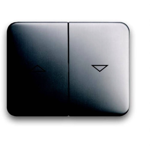 Busch-Jaeger 2CKA001751A1823 Jaloezie-schakelaar Afdekking Platina 1 stuk(s)