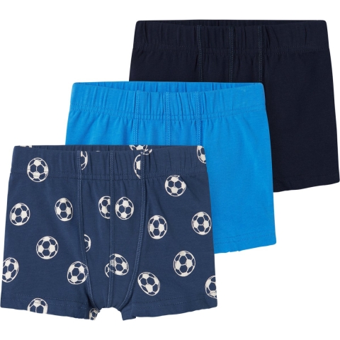 Name It Boxershorts - Noos - NmmTights - 3-pack - Dark Denim - Name It - 3 jaar (98) - Boxershorts