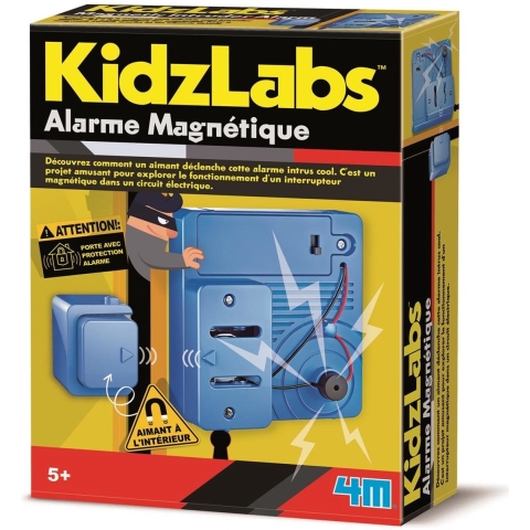 4M - KidzLabs - Magnetisch diefstalalarm - 4M - OneSize - Creatieve Speelset