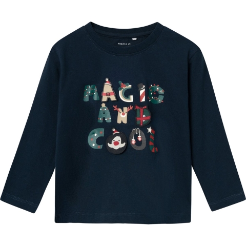 Name It Blouse - NmmRcandy - Dark Sapphire - Name It - 4 jaar (104) - Blouse