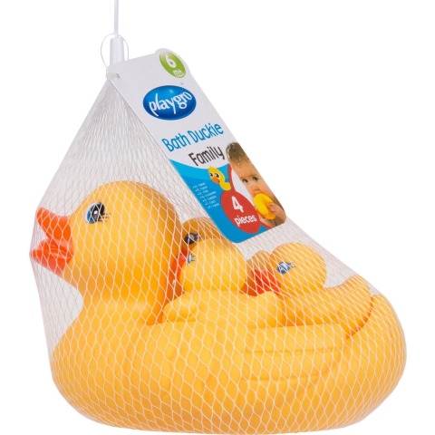 Playgro Badspeelgoed - 4 st. - Eend Met eendjes - Playgro - OneSize - Badspelltjes