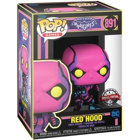 Gotham Knights Funko Pop Vinyl: Red Hood (Blacklight)