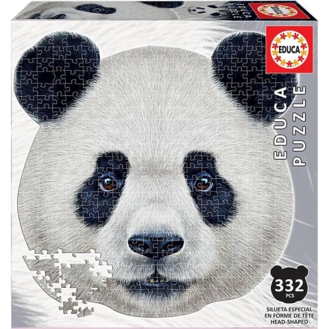 Educa Puzzel - 353 Bakstenen - Pandakop - Educa - OneSize - Puzzel