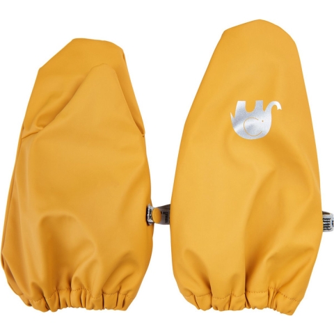 CeLaVi Wanten m. Fleece - PU - Geel - CeLaVi - 4-6 jaar (104-116) - Wanten