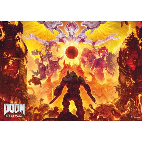 Doom Eternal Puzzle - Mykir (1000 pieces)