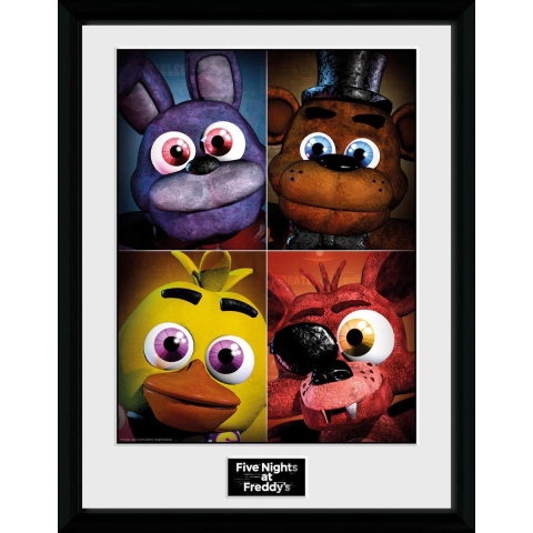 Five Nights at Freddy's Framed Print - Quad