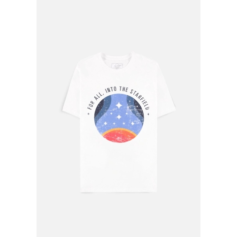 Starfield - For All Into the Starfield Men's Short Sleeved T-shirt