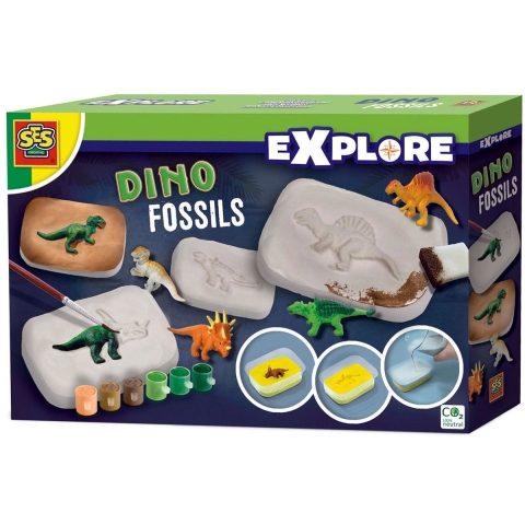 SES Creative Speelset - Ontdekken - Dinosaurussen - SES Creative - OneSize - Creatieve Speelset