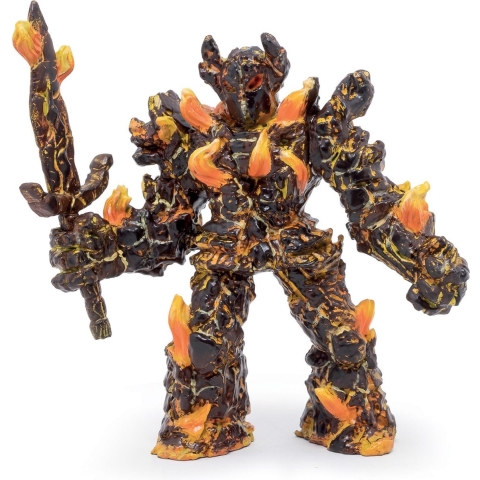 Papo Vuurgolem - H: 11 cm - Papo - OneSize - Speelgoedfiguur