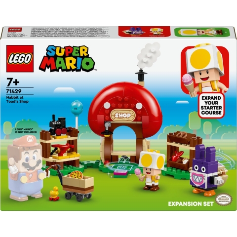 Super Mario - Uitbreidingsset: Nabbit bij Toads winkeltje Constructiespeelgoed