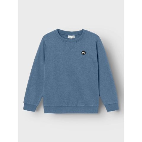 Name It Zitshirt - NkmVimo - Noos - Coronet Blue - Name It - 11-12 jaar (146-152) - Sweatshirt