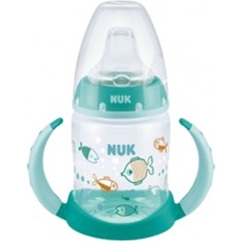 Nuk Drinkbeker m. Handvat en Drinkdeksel - First Choice - 150ml  - Nuk - OneSize - Beker