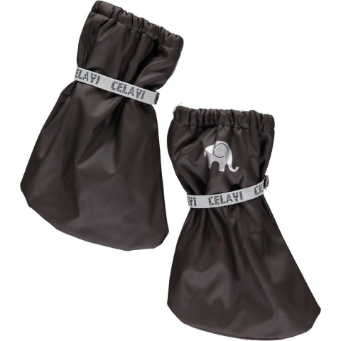 CeLaVi Overschoenen m. Fleece - PU - Zwart - CeLaVi - 1-2 jaar (80-92) - Overschoenen