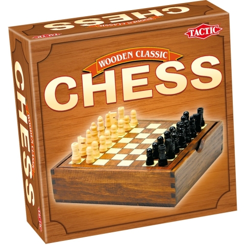 TACTIC Bordspel - Hout - Schaken - TACTIC - OneSize - Bordspel