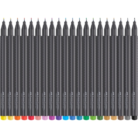 Faber-Castell Markers - Fineliner - 20 stk - Multi - Faber-Castell - OneSize - Marker