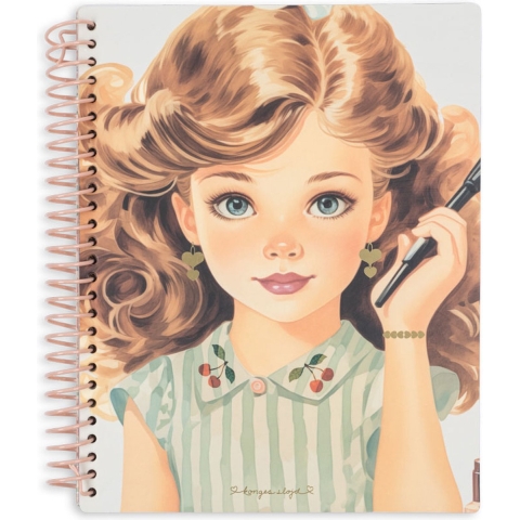 Konges Sløjd Stickerboek - Glam Me Up - Blush - Konges Sløjd - OneSize - Stickers