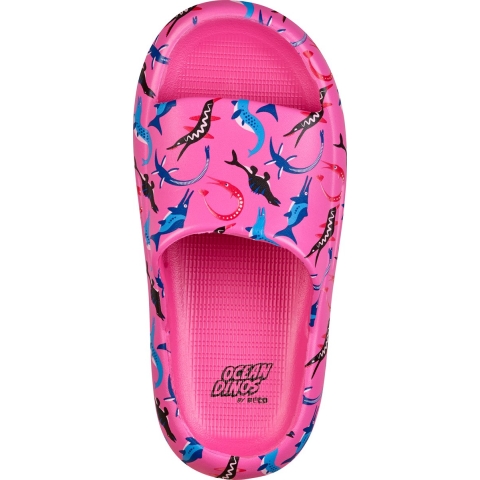 BECO Badslippers - Ocean Dinos - Roze - BECO - 26/27 - Badslippers
