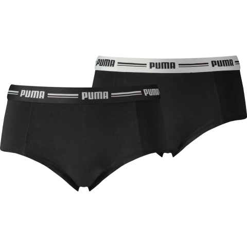 Puma Hipsters - 2-pack - Everyday - Dames - Zwart - Puma - M - Medium - Hipsters