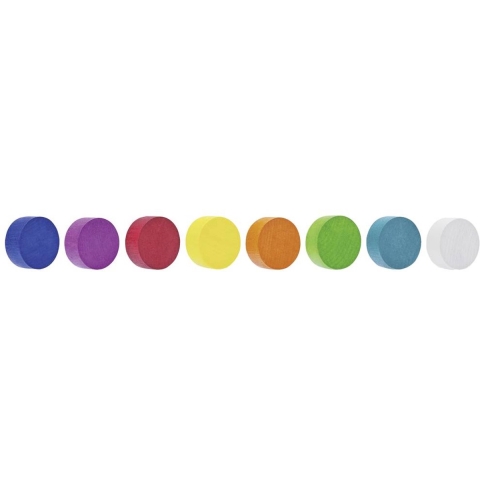 magnetoplan Magneet Circle (Ø) 30 mm Blauw, Pink, Rood, Oranje, Geel, Groen, Blauw-groen, Wit 8 stuk(s) 16654810