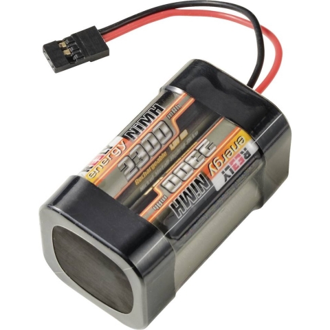 Reely NiMH ontvangeraccu 4.8 V 2300 mAh Aantal cellen: 4 AA (penlite) Block JR-bus