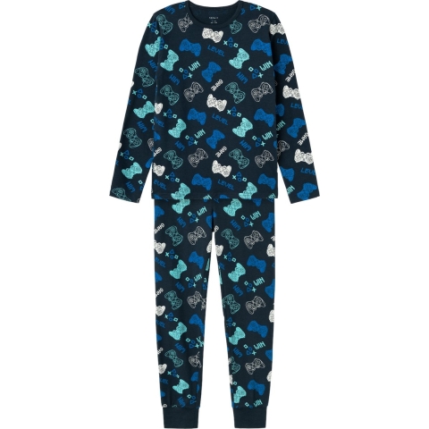 Name It Pyjama set - NkmNachtondergang - Noos - Dark Sapphire - Name It - 1½-2 jaar (86-92) - Pyjama - Tweedelig