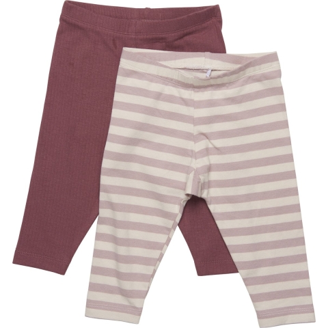Minymo Leggings - 2-pack - Violet Ice - Minymo - 50 - Leggings