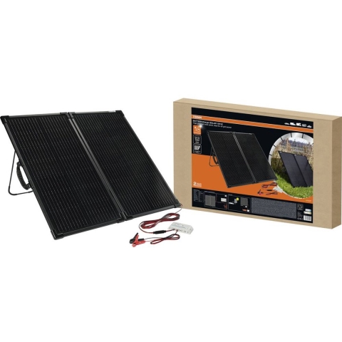 OSRAM BATTERYcharge SOLAR 100W Monokristallijn zonnepaneel 100 W 12 V, 5 V