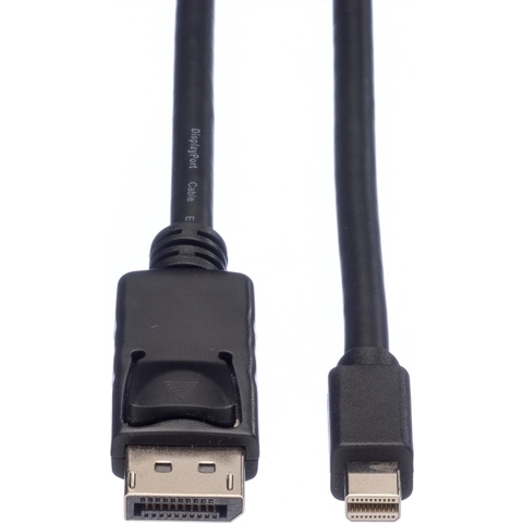ROLINE DisplayPort kabel, DP M - Mini DP M, zwart, 3 m