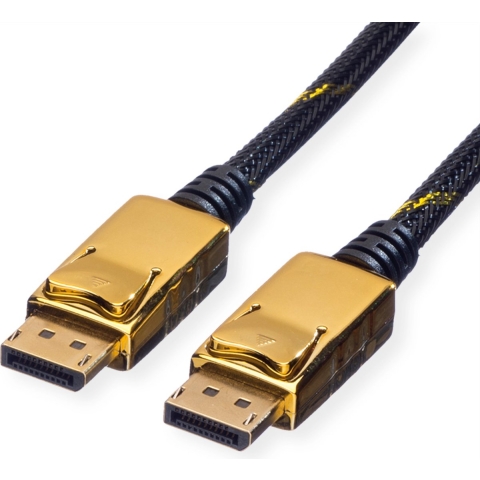 ROLINE GOLD DisplayPort Kabel, DP M/M, 1 m